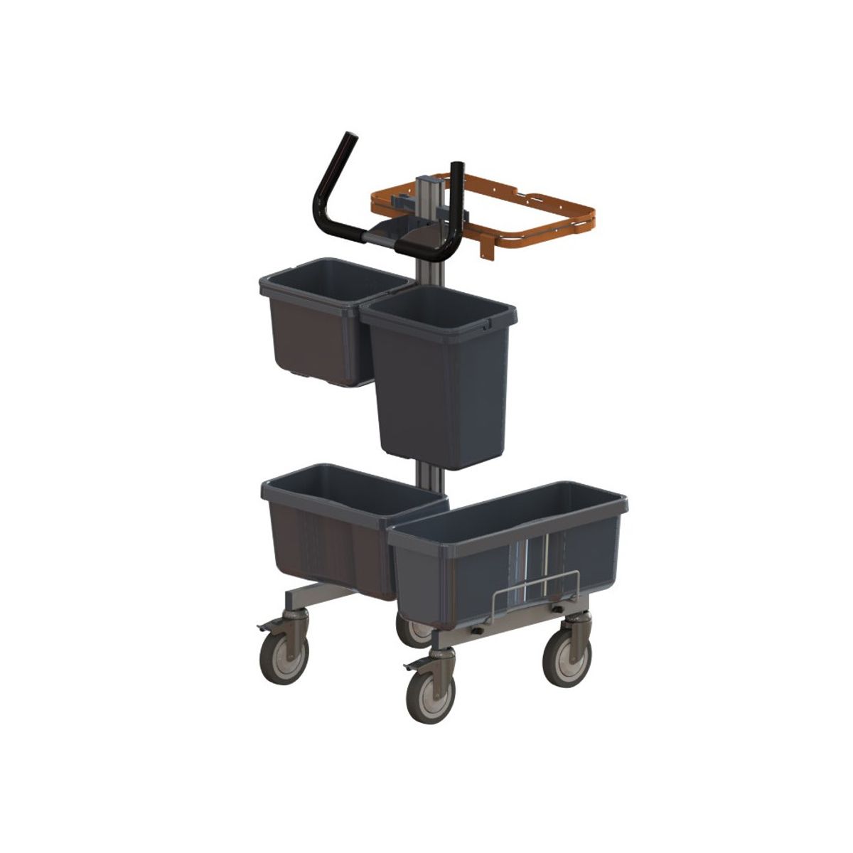 TASKI Lean Trolley, smal rengøringsvogn