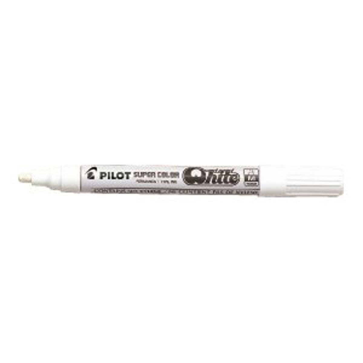 Marker Super Color Medium 4,5mm hvid