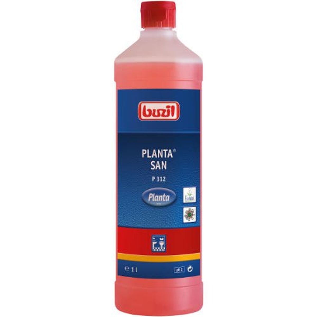 Buzil Planta San P 312, sanitetsrengøringsmiddel, 1 L