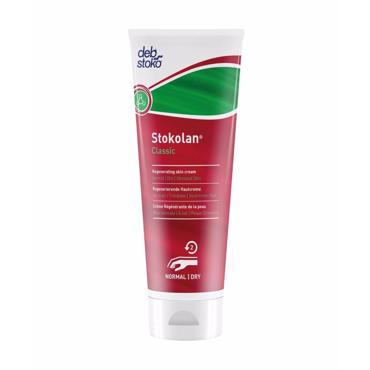 Deb Stoko, Stokolan Classic regenererende creme, til tør/irriteret hud, m. parfume, 100 ml