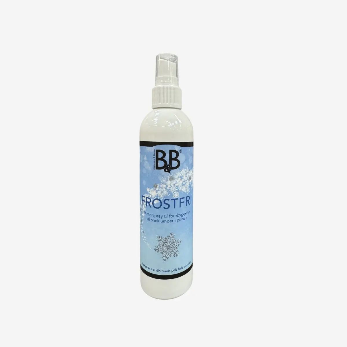 B&B Frostfri // Vinterspray som forebygger sneklumper i pelsen