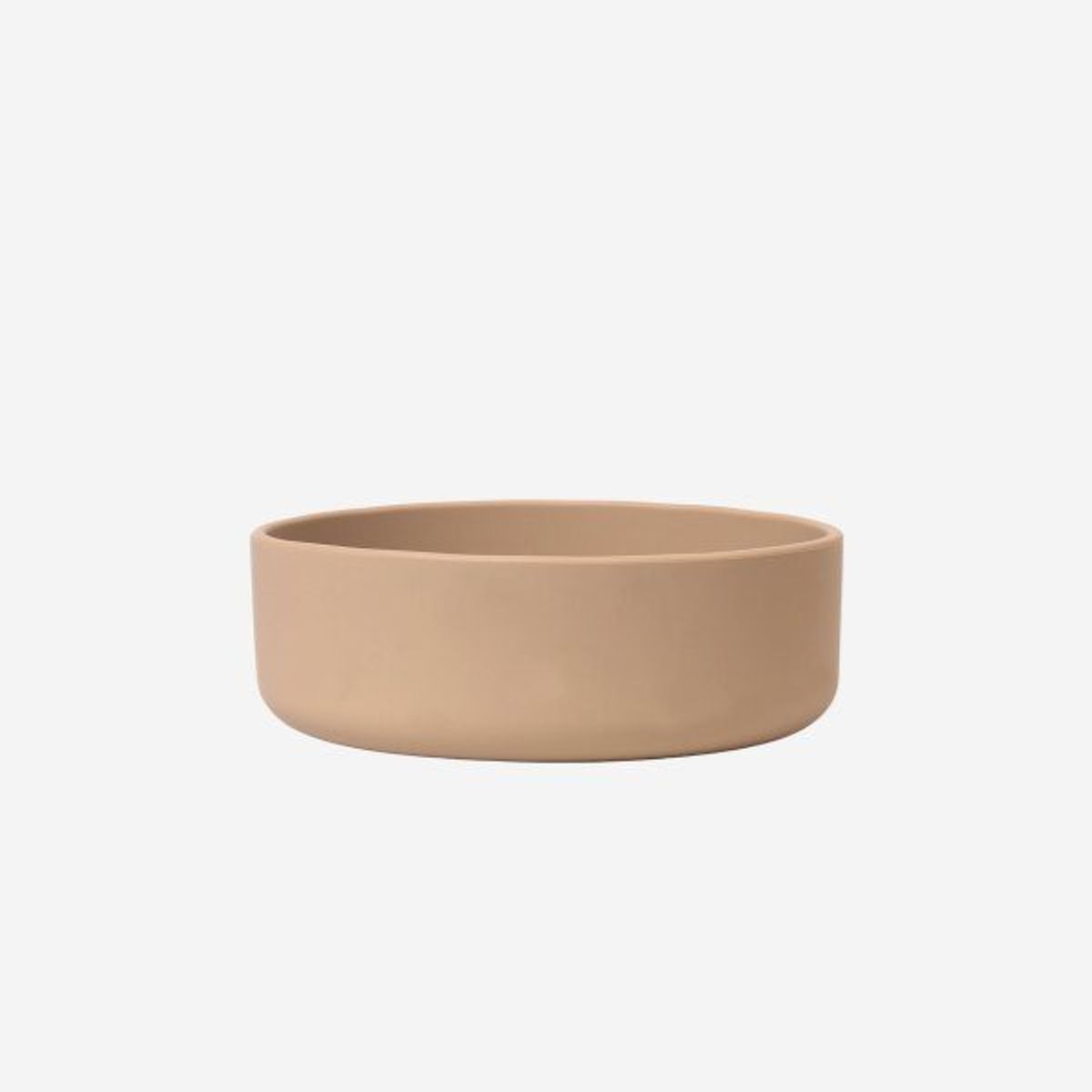 Tadazhi bowl // Hundeskål i silikone (beige) - M/L