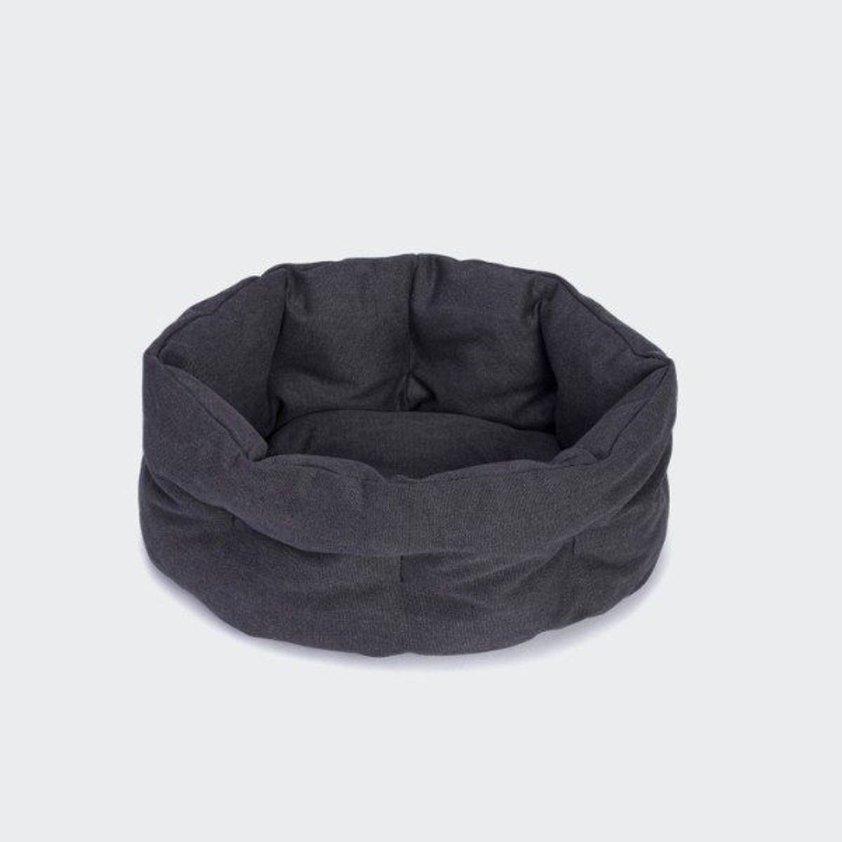 Cloud7 Pillow Lazy // Blød hundekurv med høje kanter (black) - L