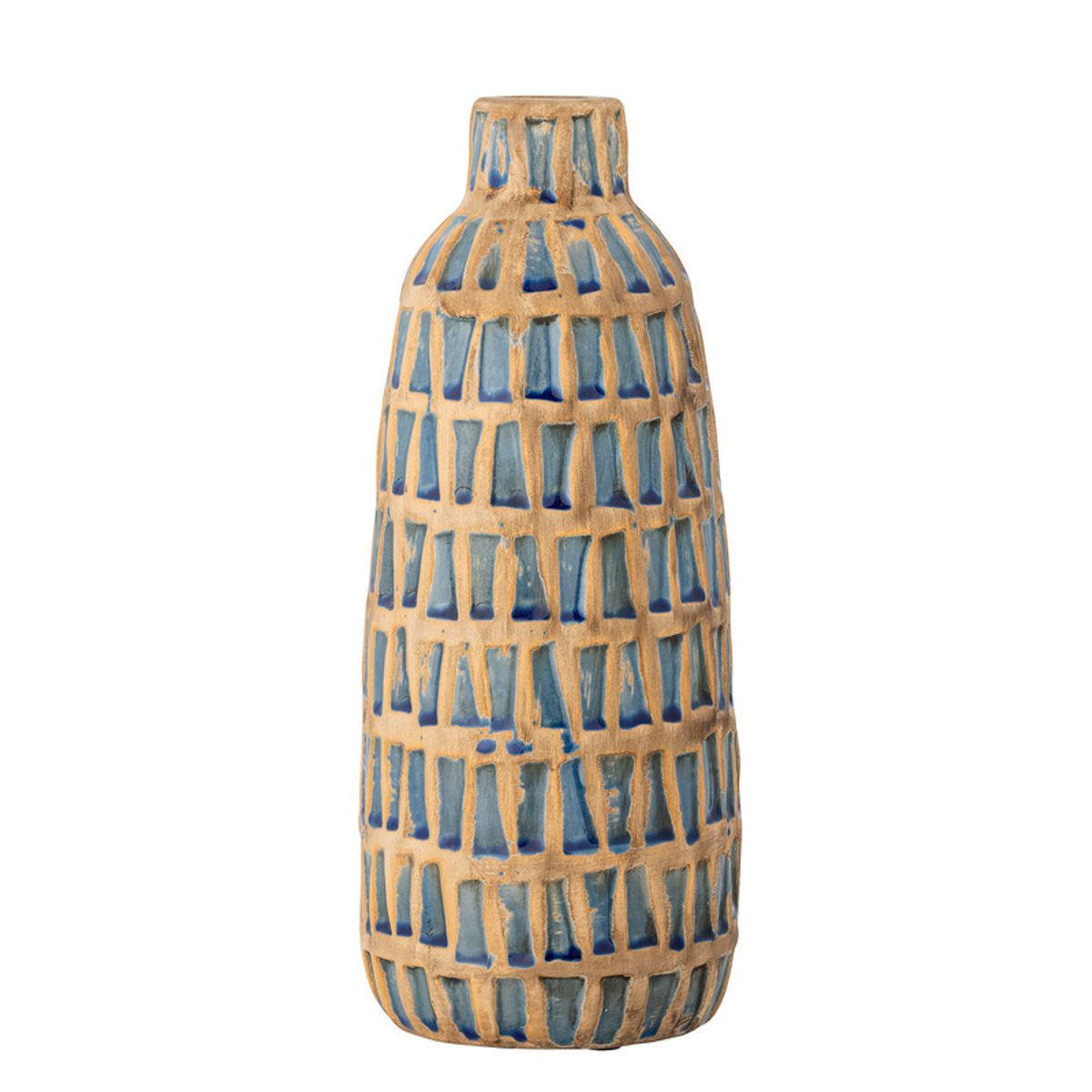 Bloomingville Mayann Deko - Vase - Blå/terracotta