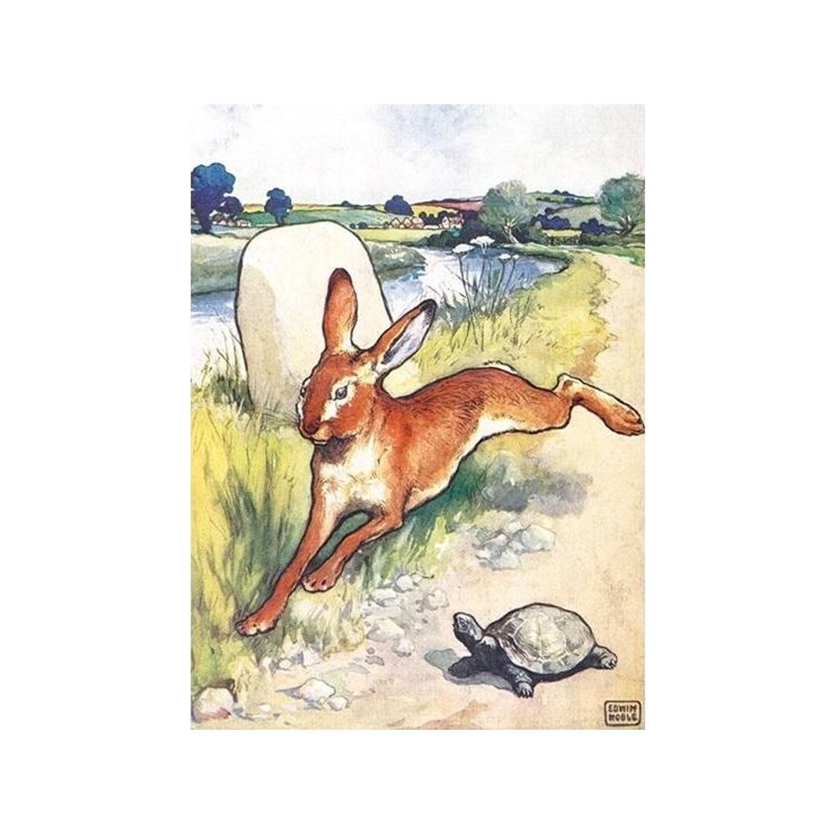 Museums & Galleries B6 Pass With The Hare And The Tortoise Envelope