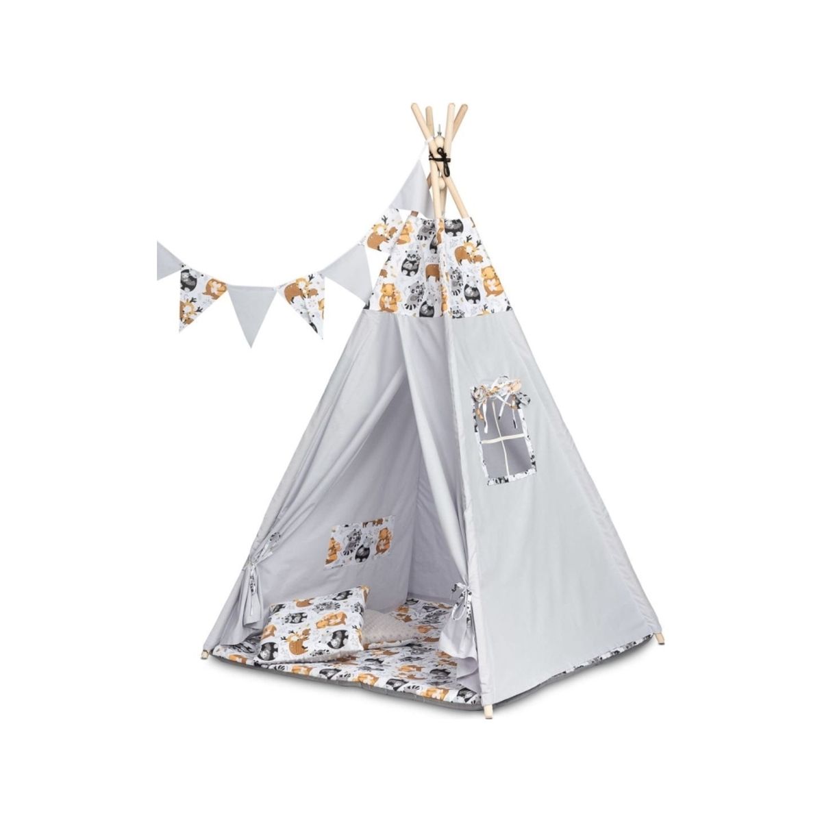 Toyz Toyz Teepee-Telt - Shock Grey