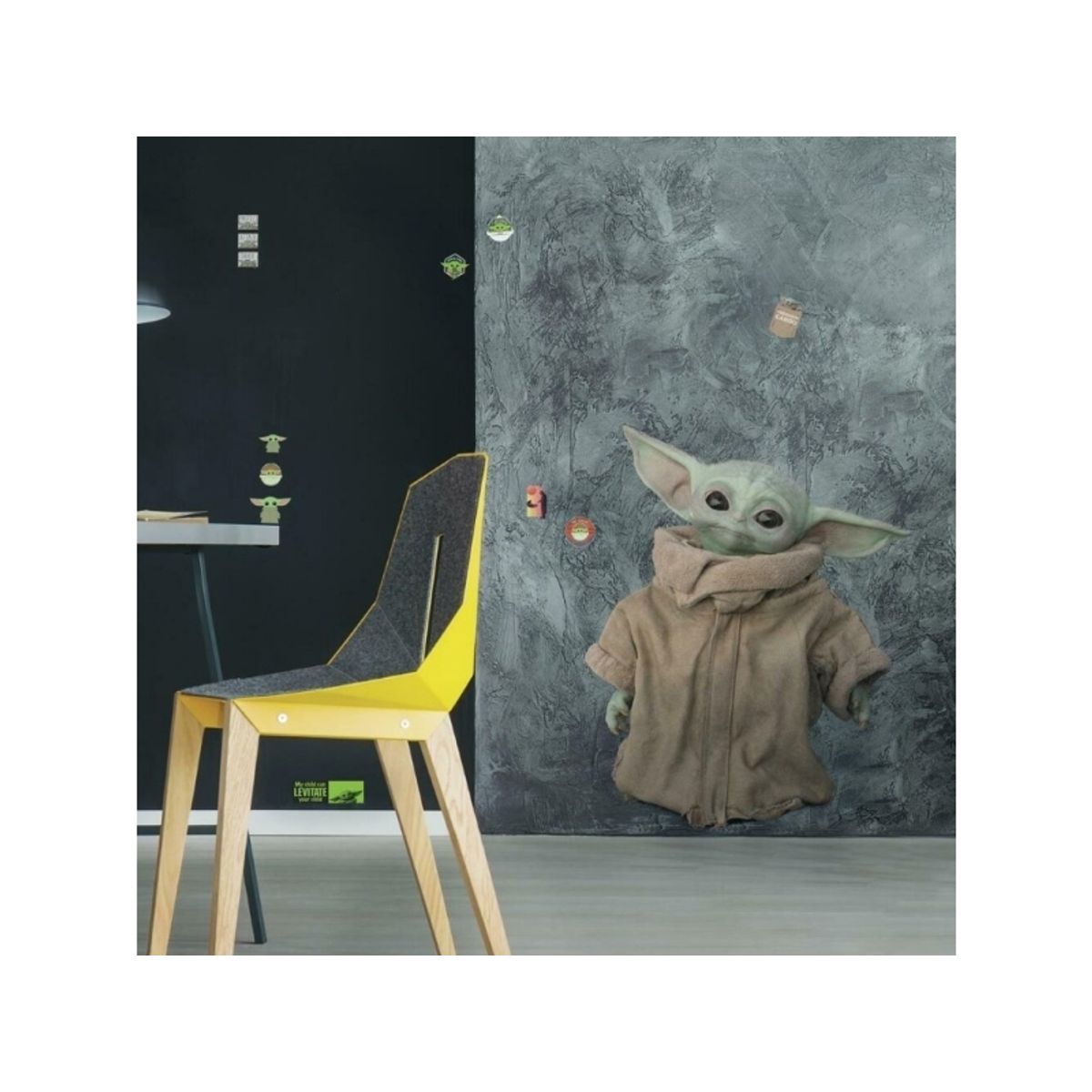 Star Wars Mandalorian - Baby Yoda Kæmpe Wallstickers