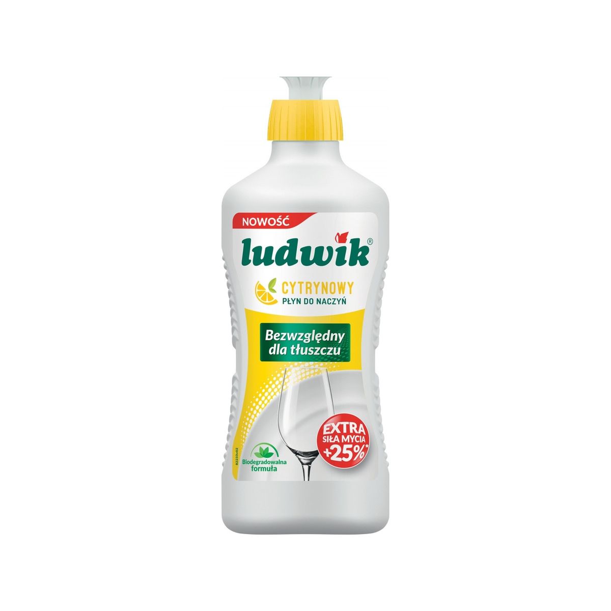 Ludwik Ludwik Dishwashing Liquid, Lemon, 450G