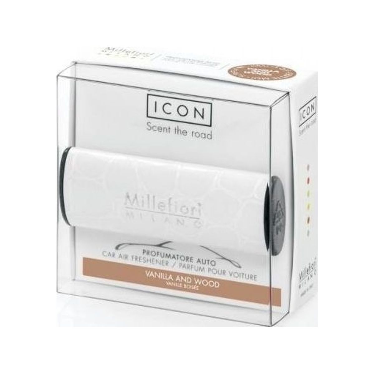 Millefiori_Milano Car Icon Car Fragrance Vanilla And Wood