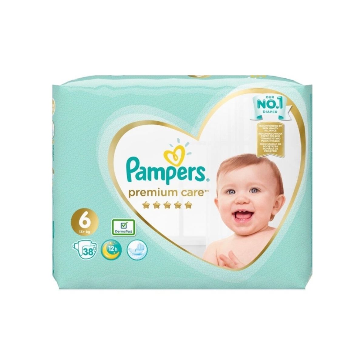 Pampers Diapers Premium Care Size 6 13Kg+ 38 Pcs. 81765779