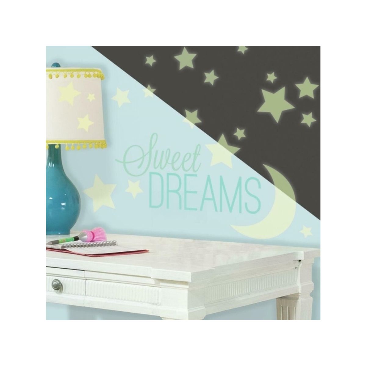 Lyser I Mørke ''Sweet Dreams'' Wallstickers