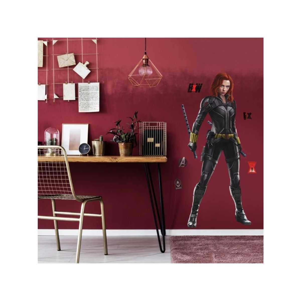 Black Widow Gigant Wallstickers