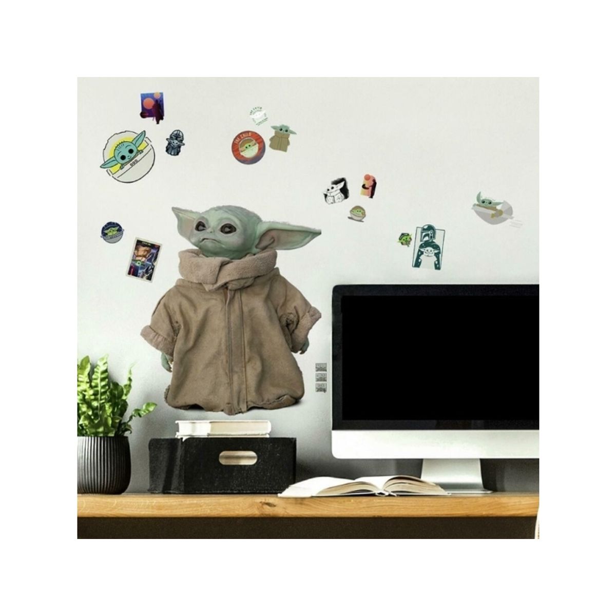 Star Wars Mandalorian - Baby Yoda Wallstickers