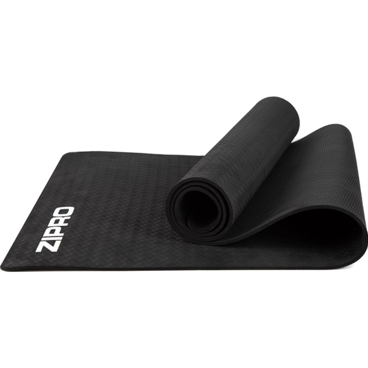 Zipro Exercise Mat - 4Mm - Black - Size: 173X61cm