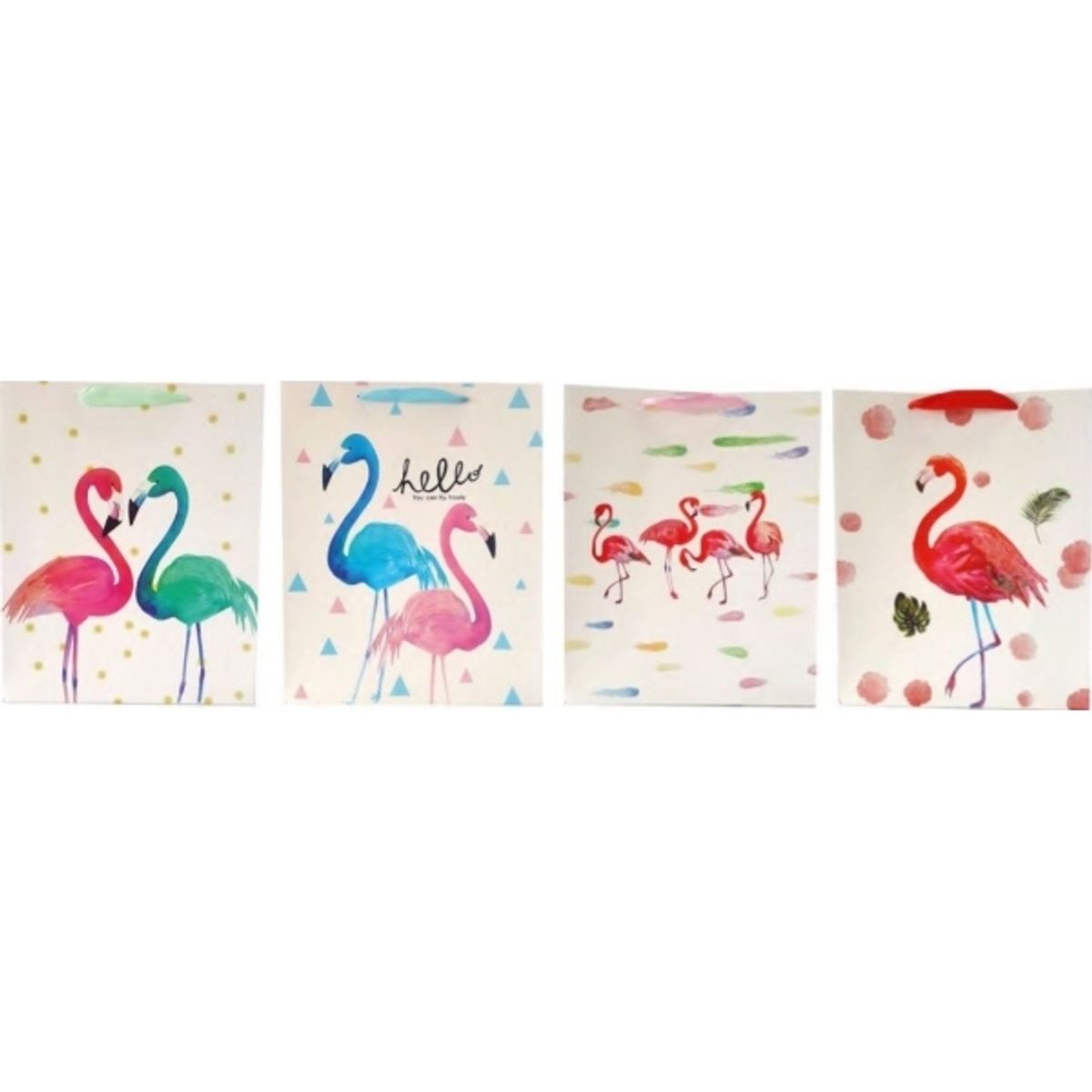 Ju-Piter Gavepose Flamingoer 8031B 26X32x12cm P12, Pris Pr. 1 Stk