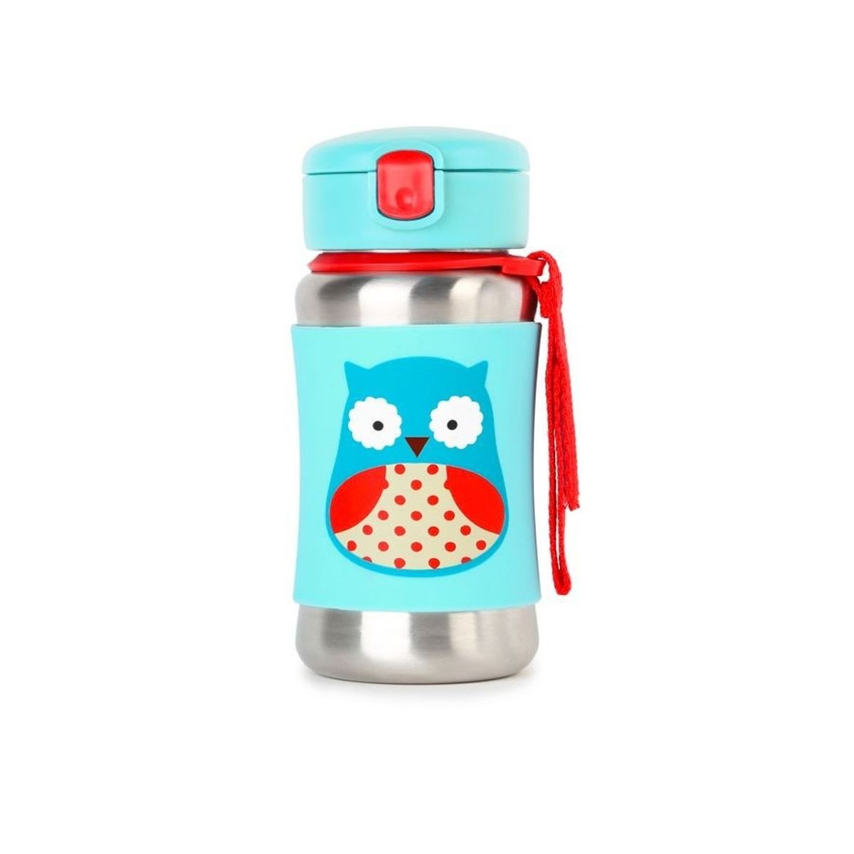 Skip Hop Drikkedunk Med Sugerør 12M+ 350Ml Zoo Owl, 252511