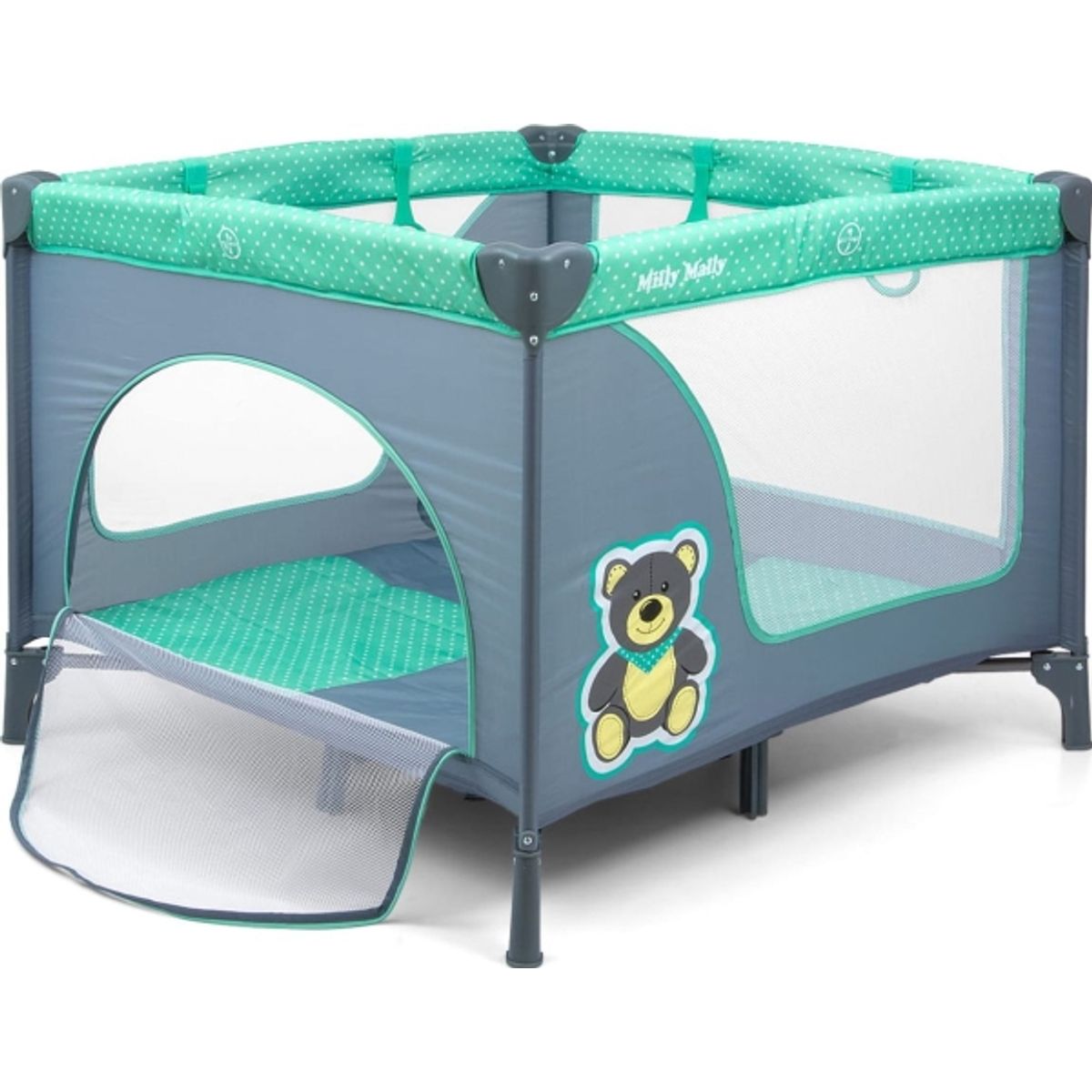 Milly Mally Milly Mally Playpen Fun Mint Bear