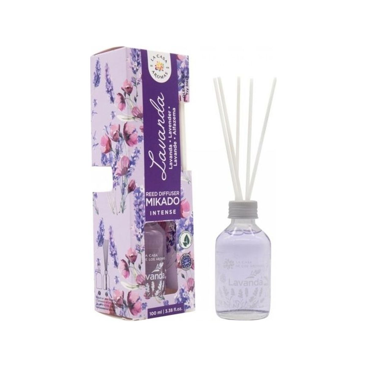 La Casa De Los Aromas La Casa De Los Aromas Mikado Intense Duftpinde Lavendel 100Ml