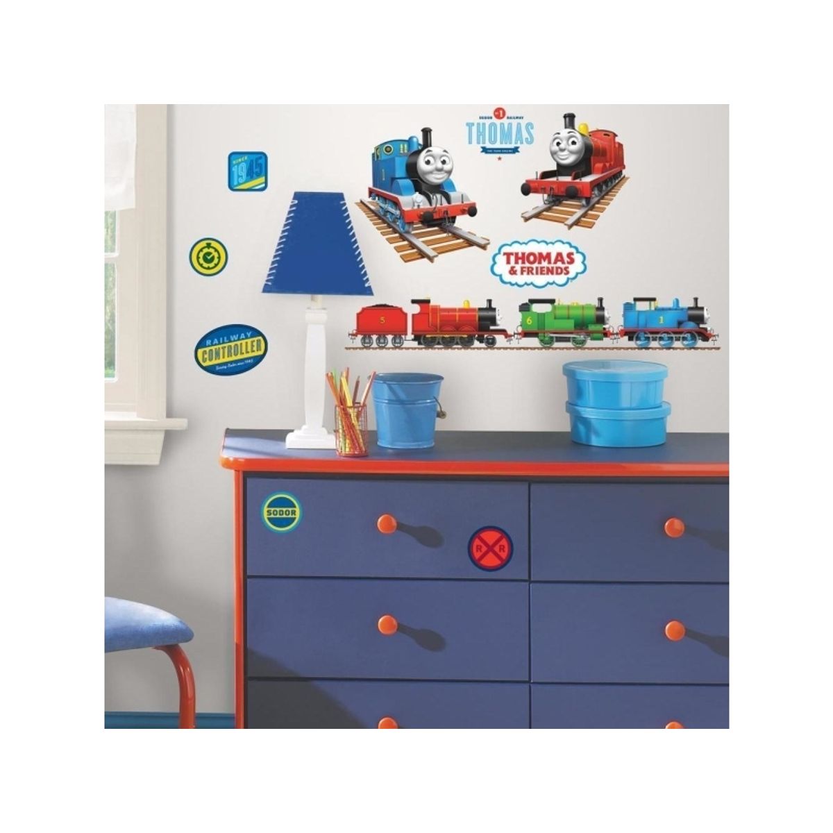 Thomas Tog Wallstickers