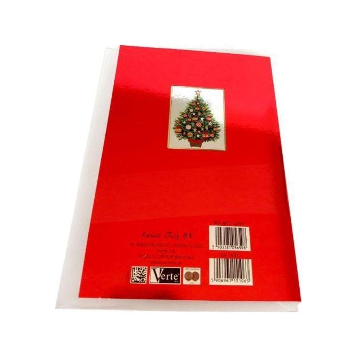 Verte Promo Golden Christmas Pass (Christmas Tree, Santa In The Background) P5 Verte Price For 1 Pc