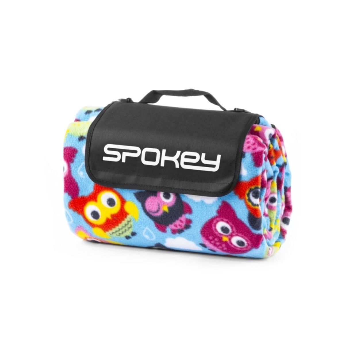 Spokey Picnic Owl, 210 X 180 Cm, Sort, Blå, Grøn, Rød, Hvid, Gul, Mønster, Polyvinylchlorid (Pvc), 290 Mm, 390 Mm