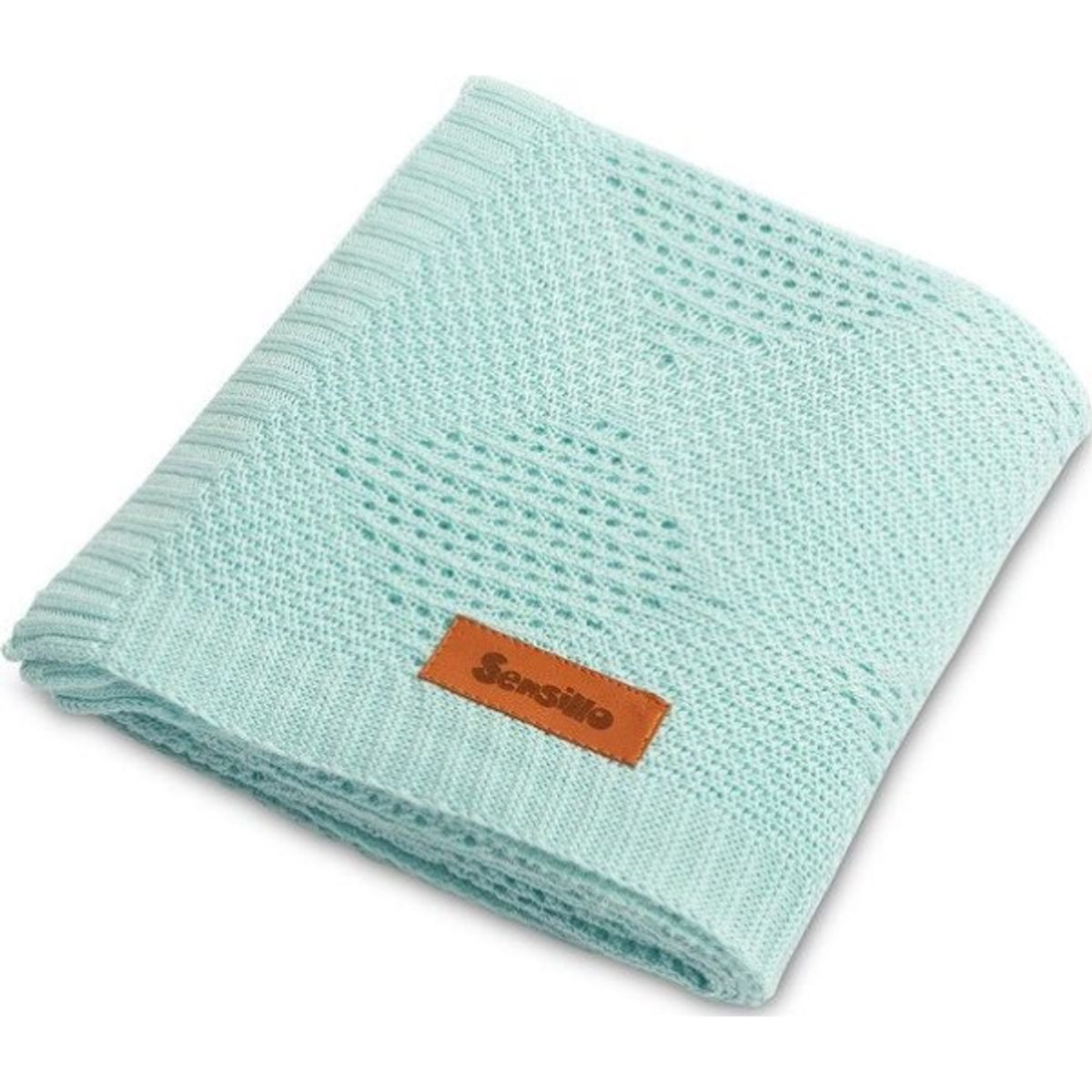 Sensillo Bamboo Blanket 100% 100X80cm Mint