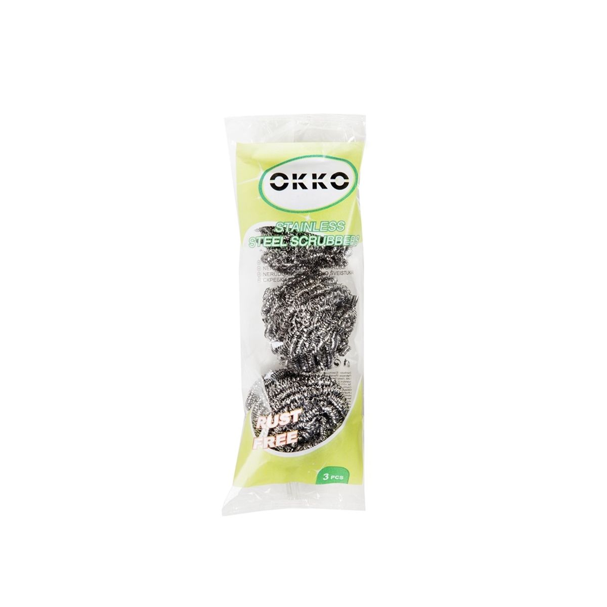 Okko Stainless Steel Scrubs 3 Vnt