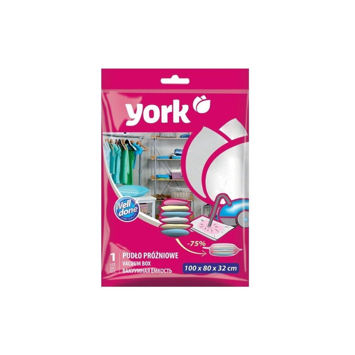 York Vacuum Bag 100X80x32cm 1Pcs 093080