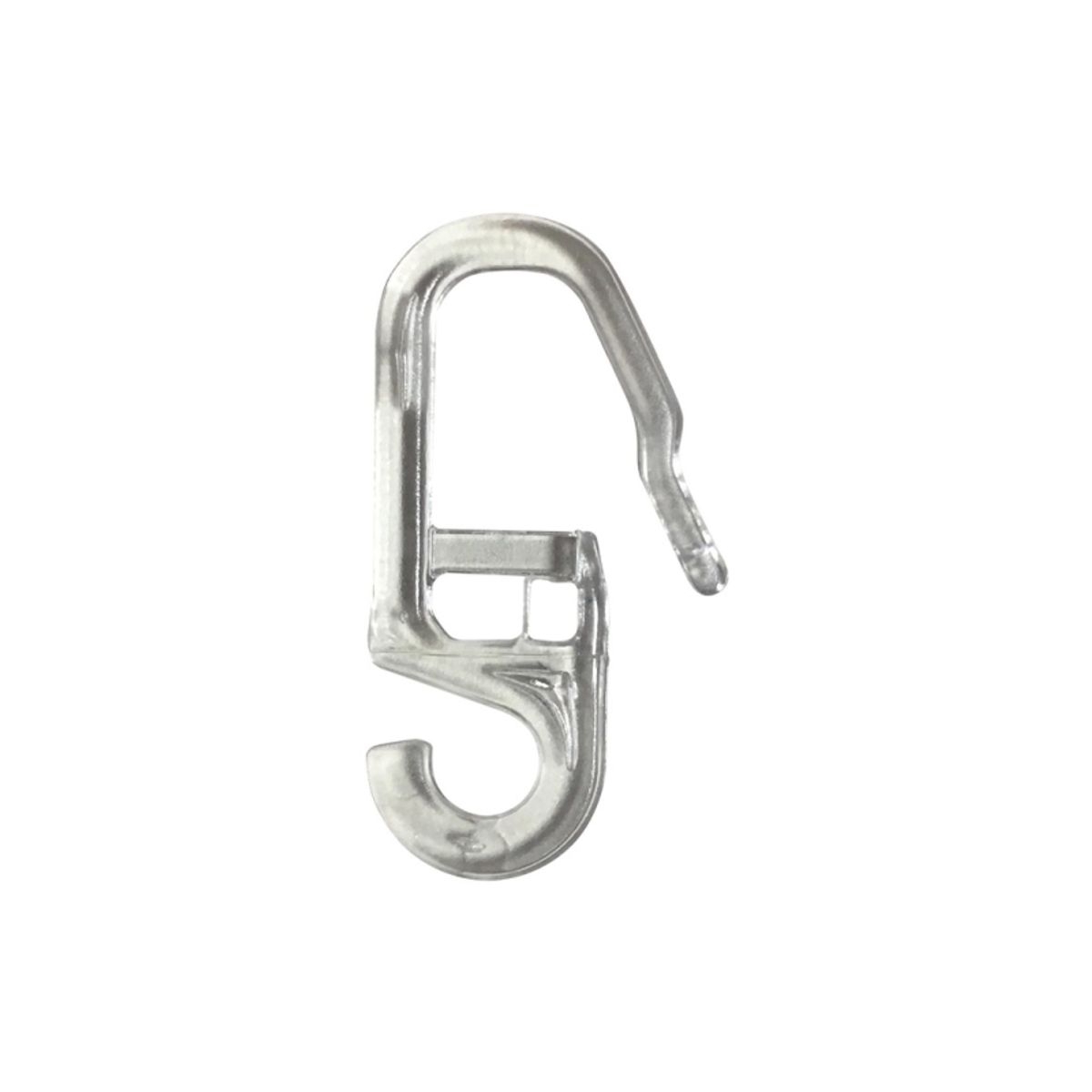 Domoletti Hooks For Curtain Rail Rings 20Pcs