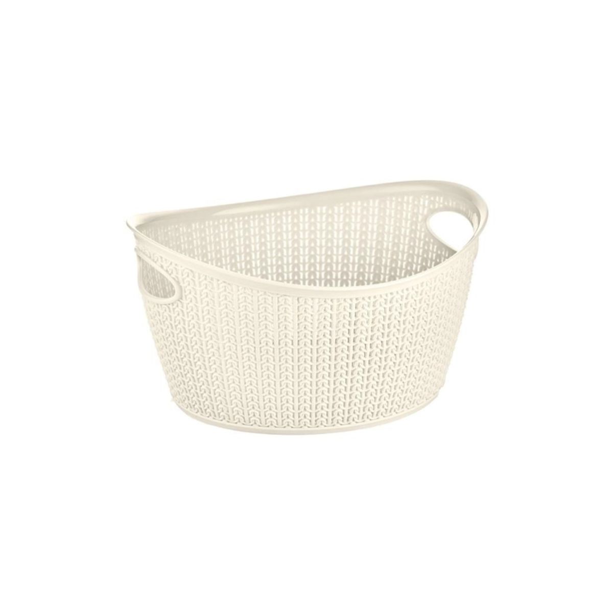 Ucsan Basket 3.3L Knit Oval M-1167 Cream