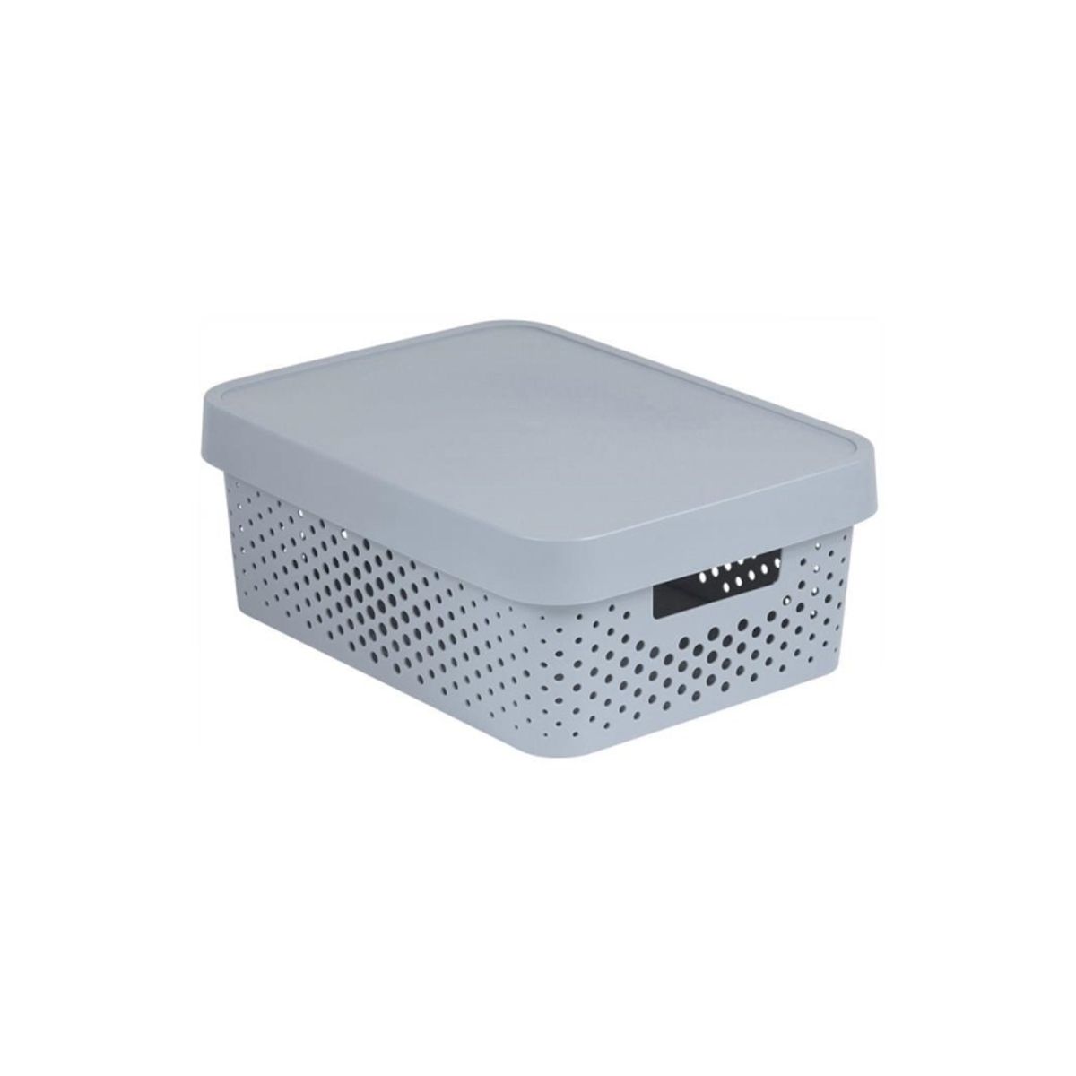 Curver Infinity Perforated Box 11L Grey