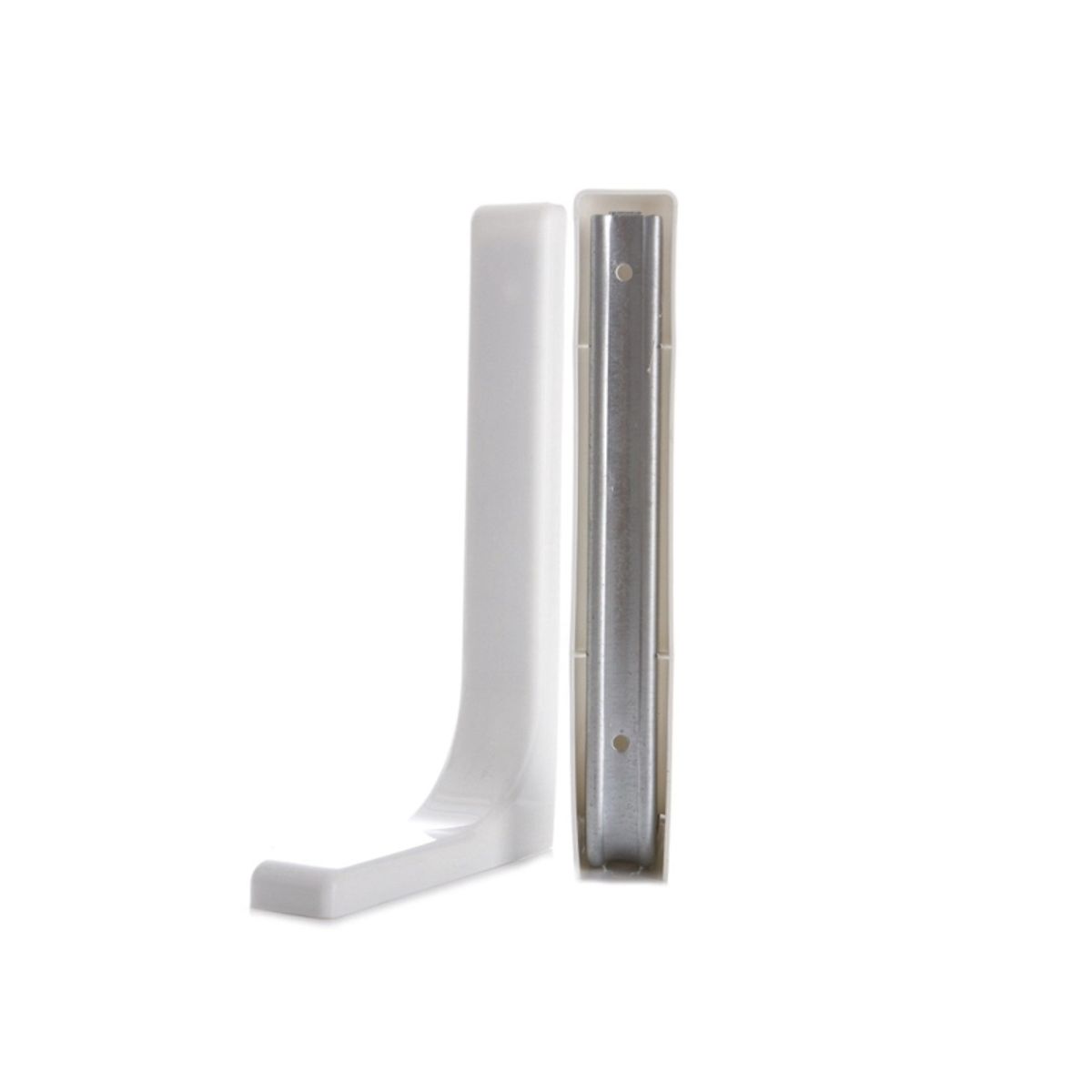 Bolis_Italia Shelf Holder A024 240X144 White 2 Pcs.