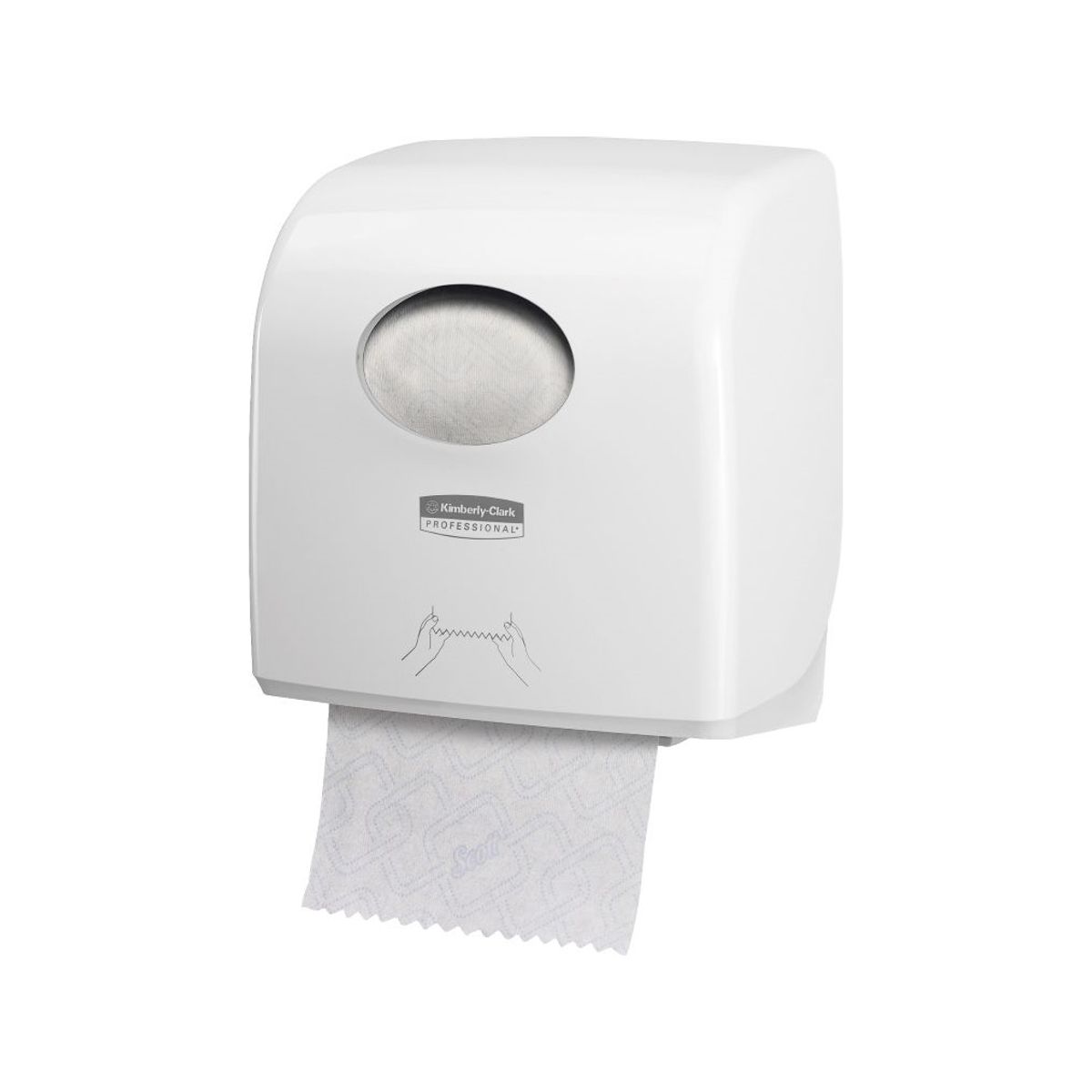 Kimberly-Clark Håndklædedispenser Hvid (7955)