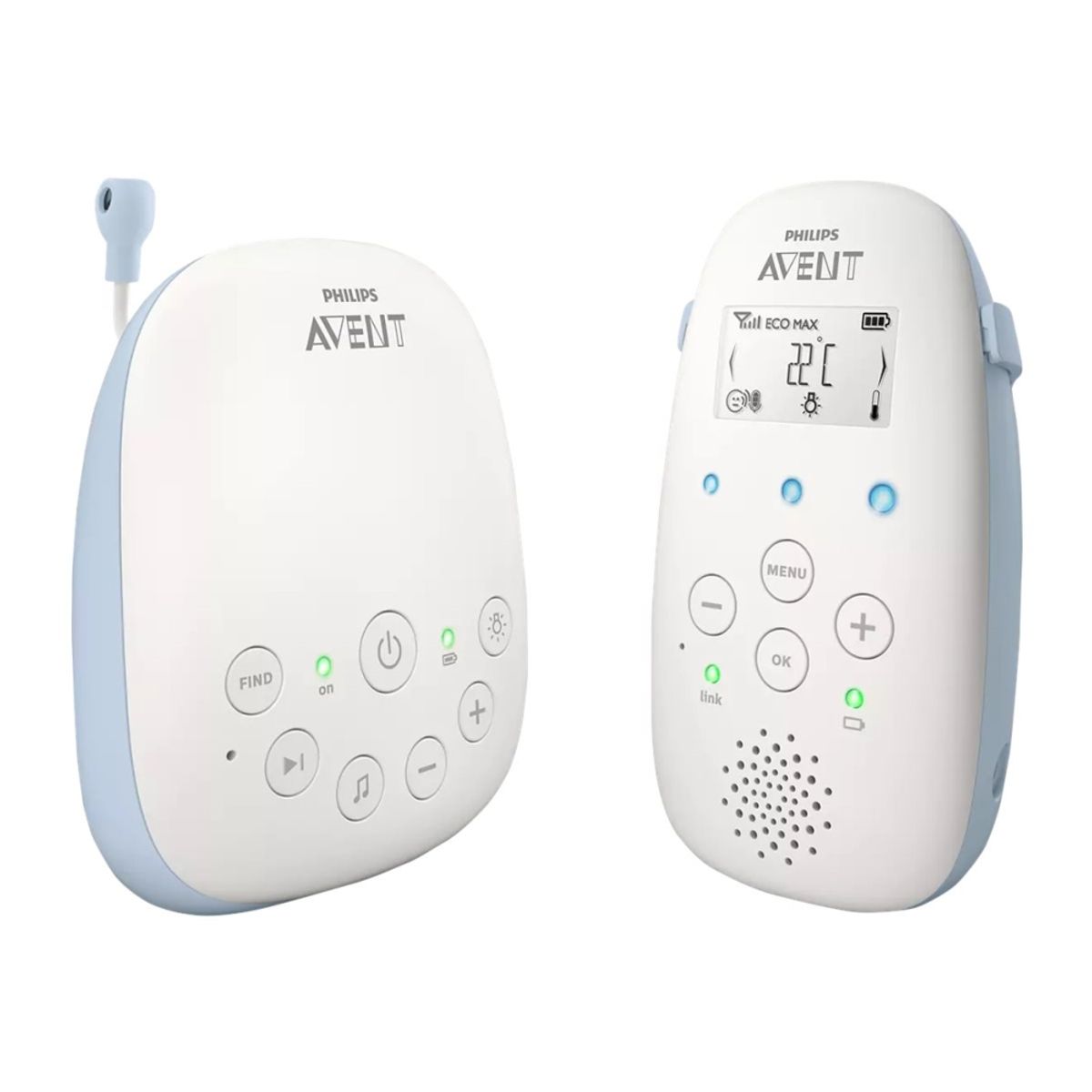 Philips Avent Scd715 - Baby Overvågningssystem - Dect