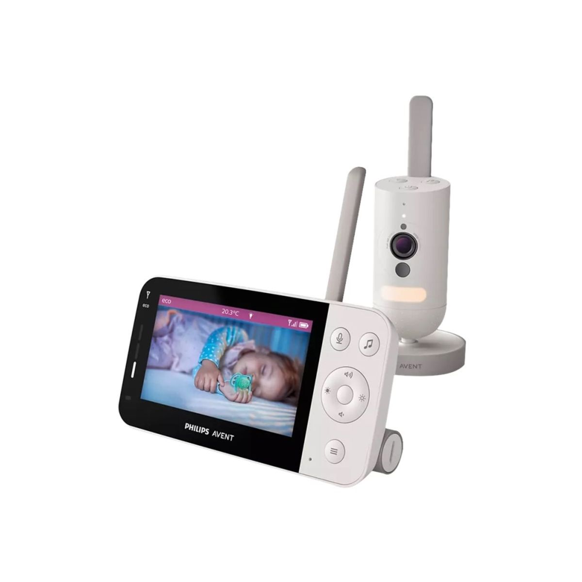 Philips Avent Scd921 - Baby Overvågningssystem - Trådløs (Wi-Fi) - 4.3" Lcd-Monitor - 1 Kamera(Er)