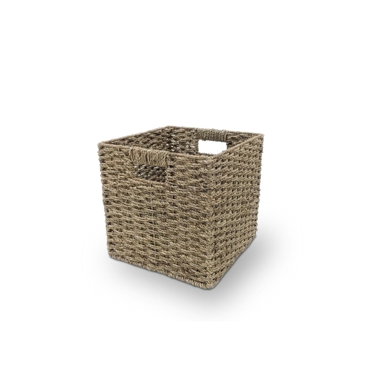 Domoletti Basket 30X30x30cm Metal/Seagrass