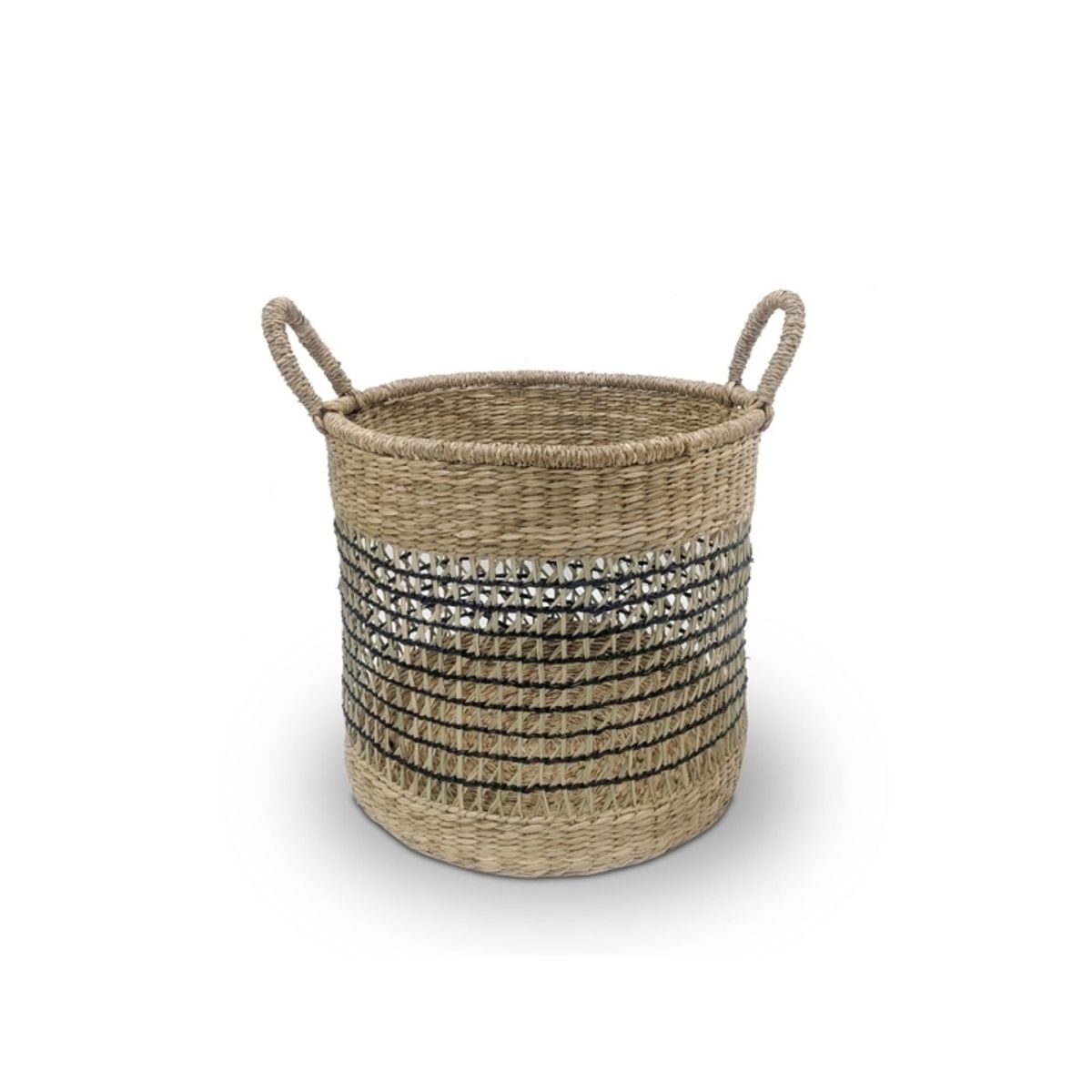 Domoletti Basket With Handles 35X35x32cm Seagrass