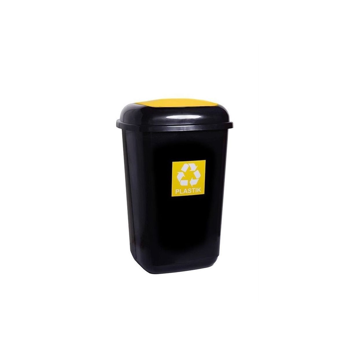 Plafor Bin 12 L- Recyccling - Yellow