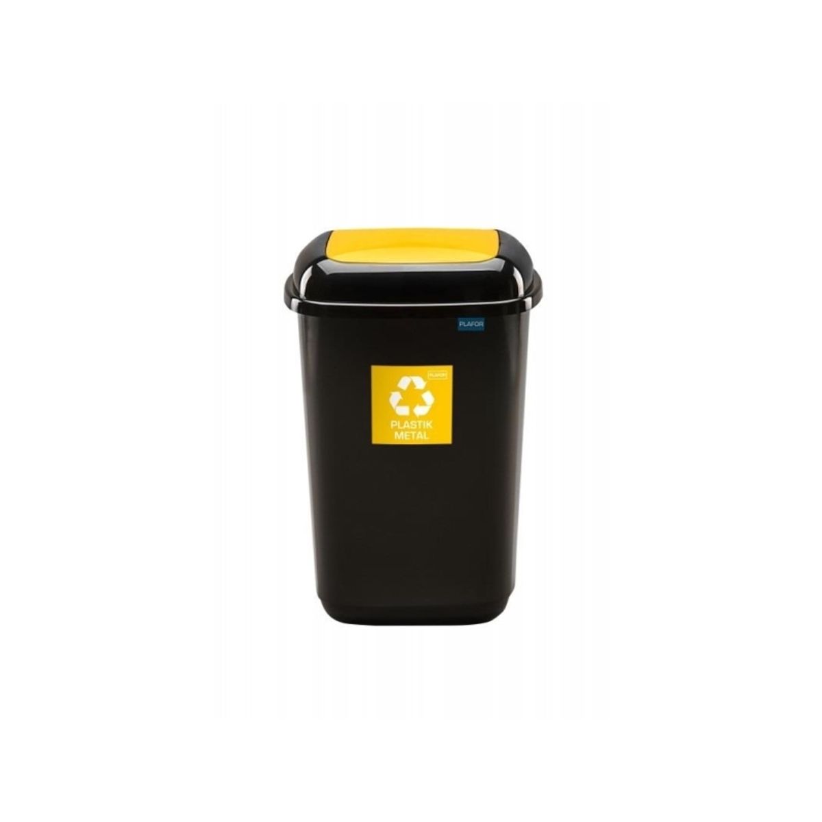 Plafor Bin 28 L- Recyccling - Yellow