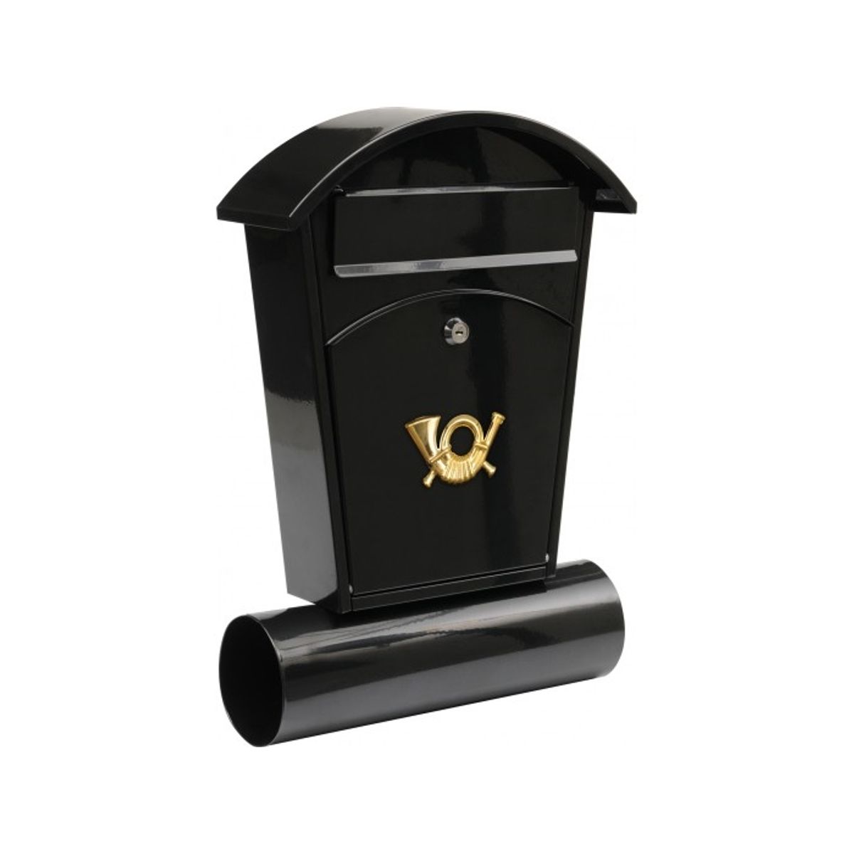 Vorel Letter Box 480X280x80x80mm Sort