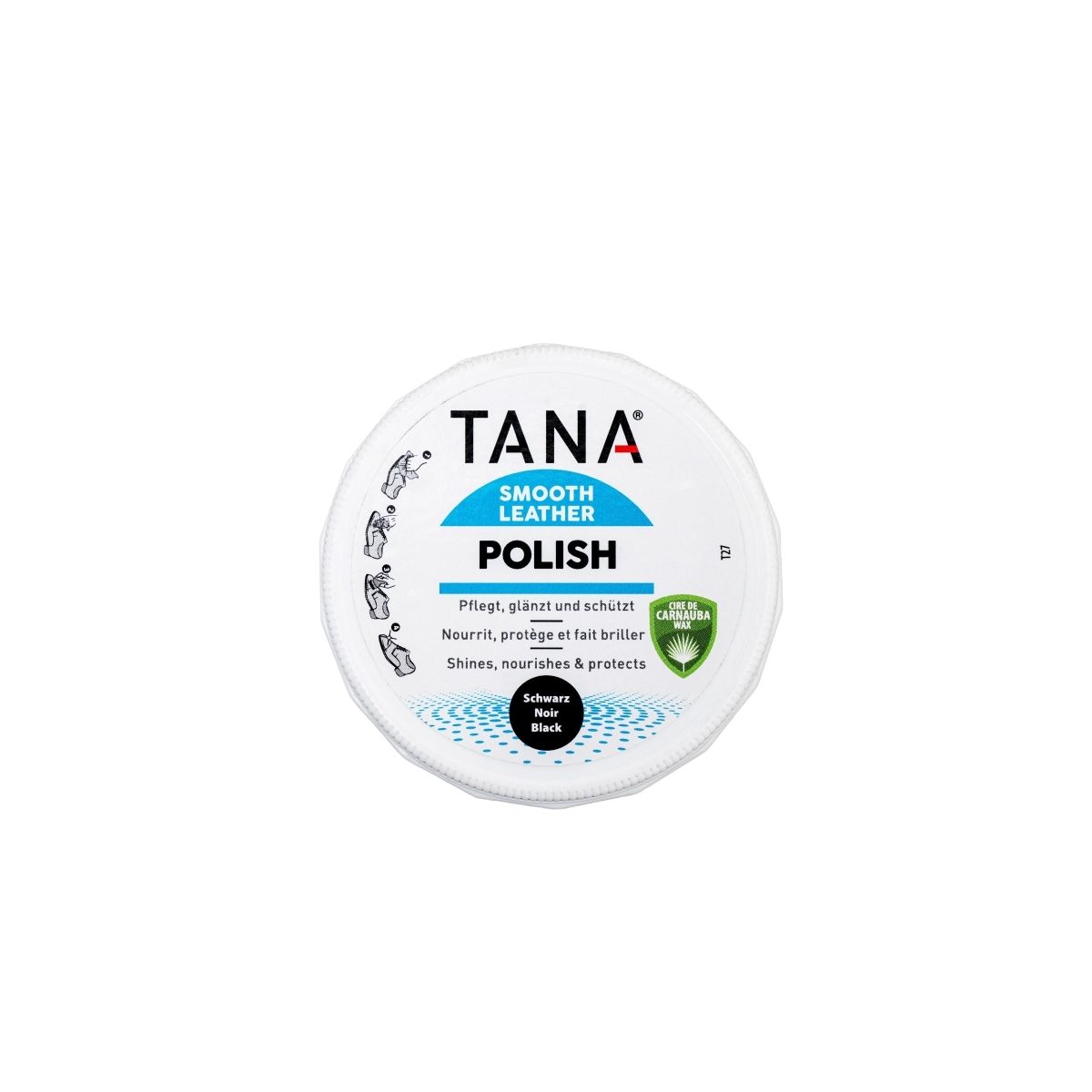 Tana Polish Cream For Shoes Black 50 Ml