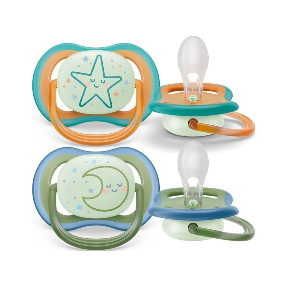 Avent Avent Scf376/23 Air Nighttime-Nippel 18+ Neutral