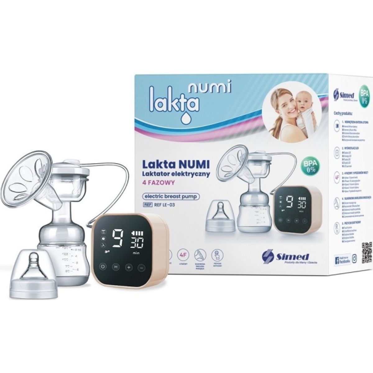 Simed-Lacta Numi-Electric Breast Pump