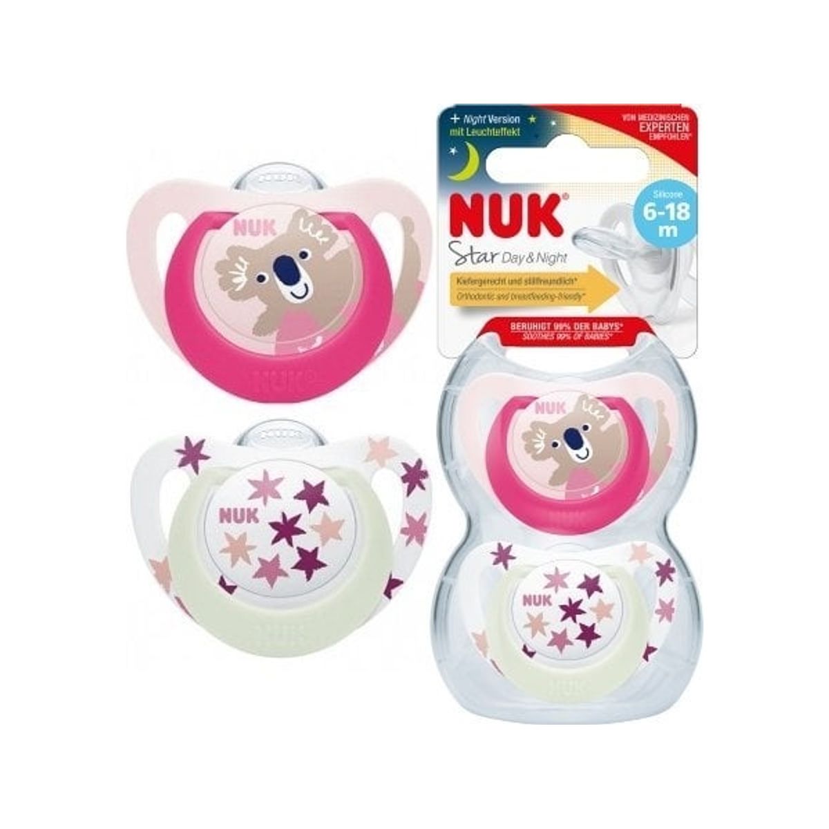 Nuk Nuk Usp Dummy 2El 6-18M D&Amp N 10736727 1/6