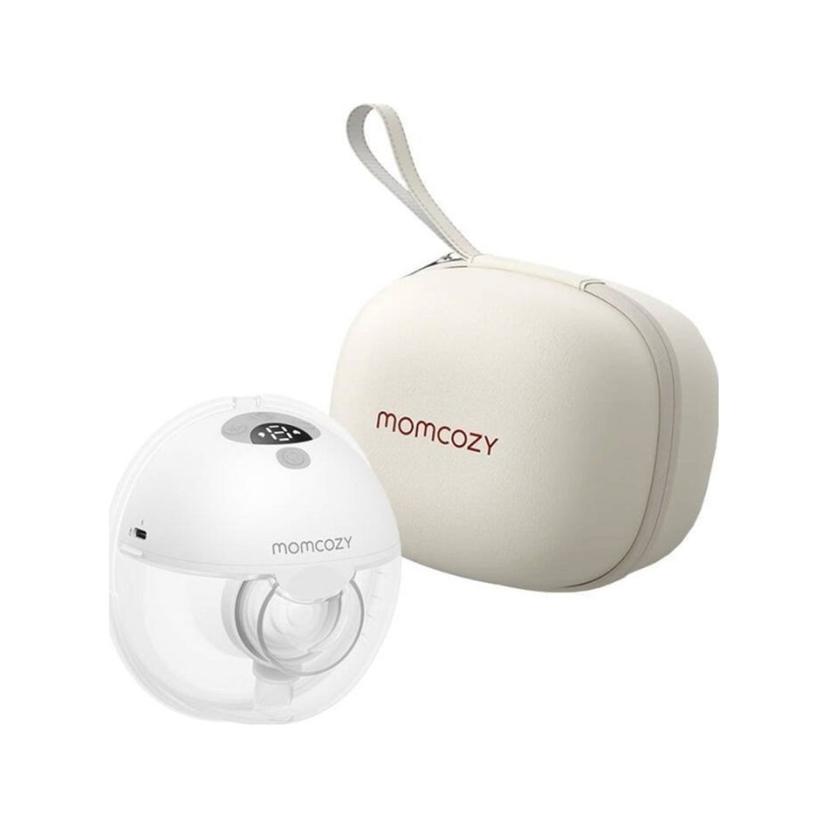 Momcozy M5 Single Brystpumpe Hvid