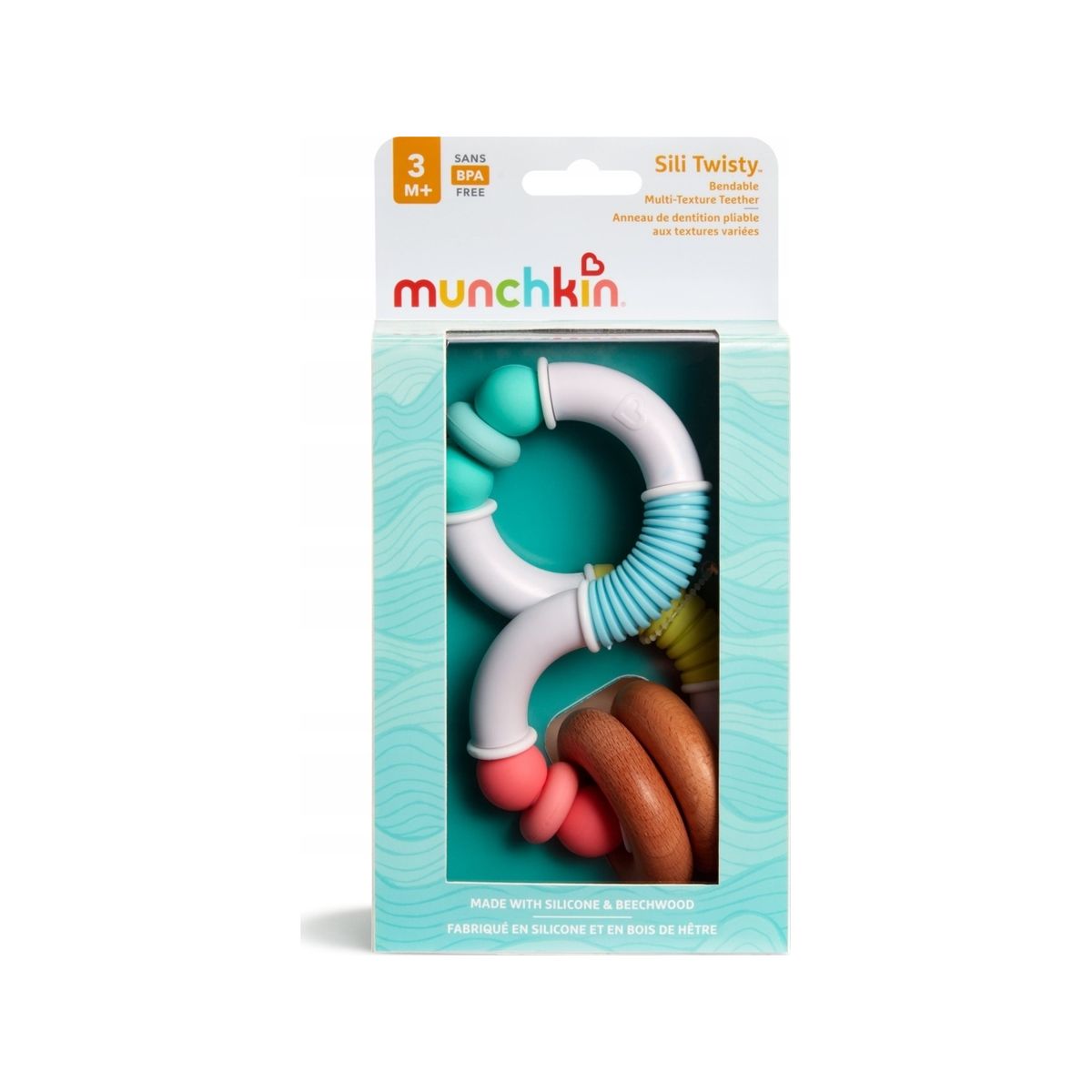 Munchkin Munchkin Sili Twisty Teether, 3M+, 012557