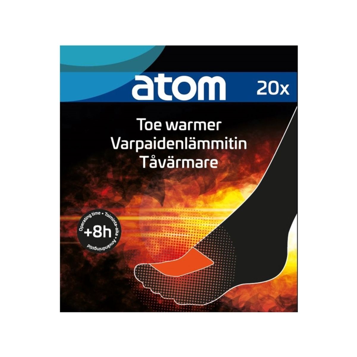 Atom Tåvärmare 20 St.