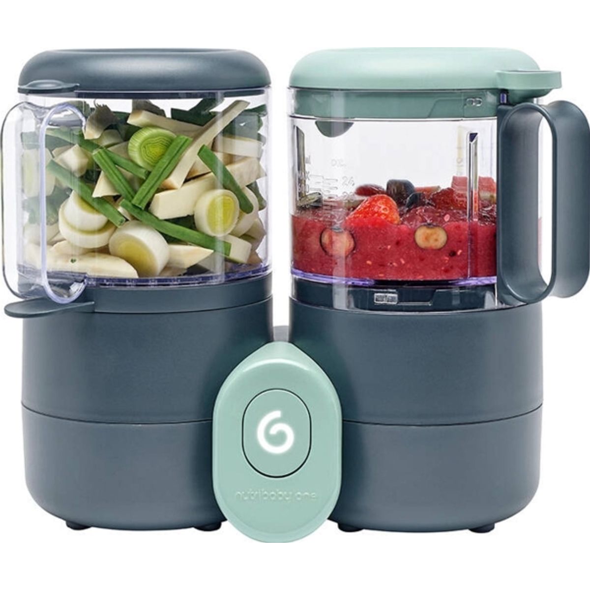 Babymoov Nutribaby One 4-I-1 Multifunktionel Foodprocessor (Sort)