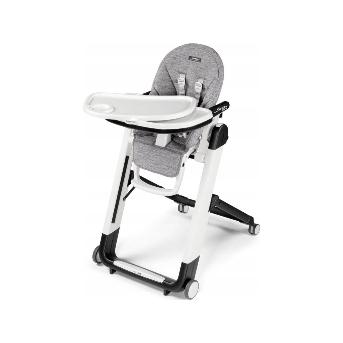 Peg Perego Peg Perego Multifunction Ultra Compact High Chair Follow Me Siesta Wonder Grey