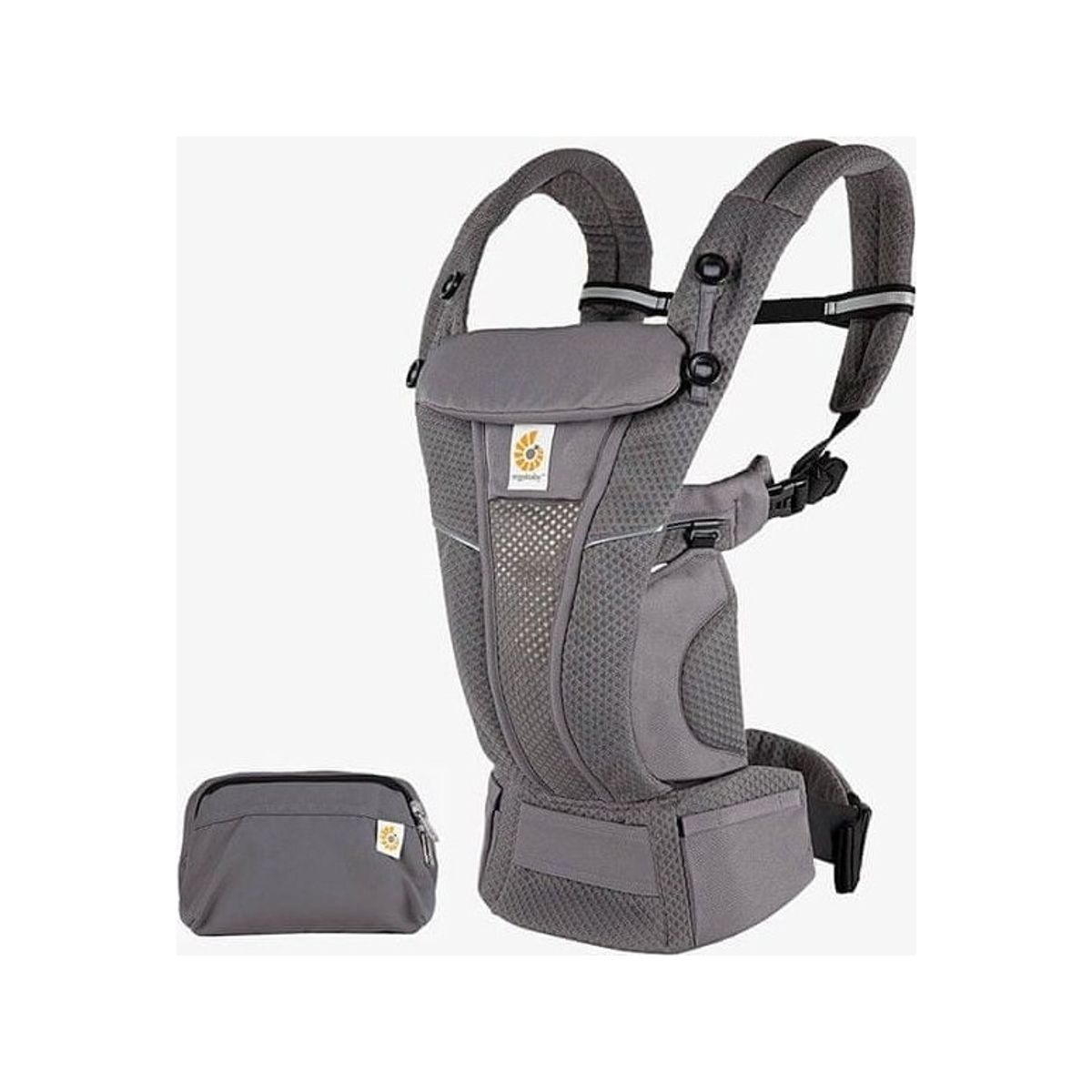 Ergobaby Omni Breeze Baby Carrier, Graphite Grey